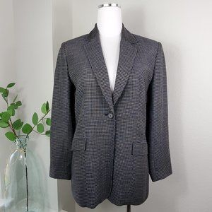 Ann Taylor Single Button Lapel Blazer
